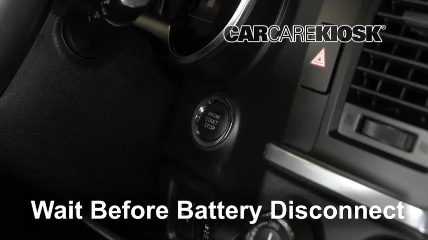 2020 Toyota Sequoia TRD Sport 5.7L V8 Battery Replace